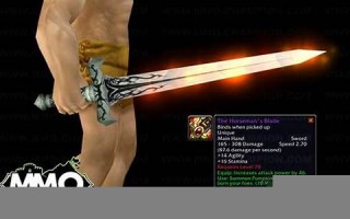 无头骑士之剑：无头骑士之剑获取、魔兽世界武器介绍(魔兽世界无头骑士之剑外观)